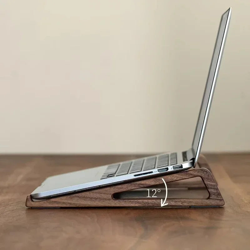 Sleek Wood Laptop Stand