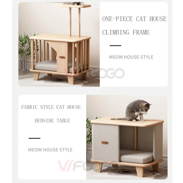 Cozy Cat Adventure Tower