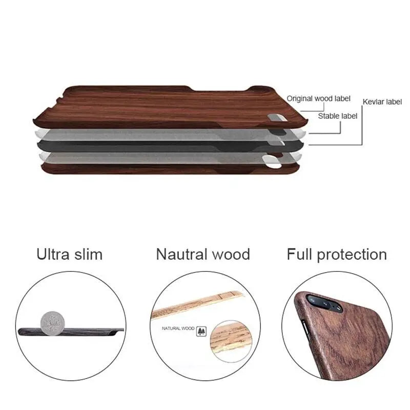 Elegant Rosewood Phone Case