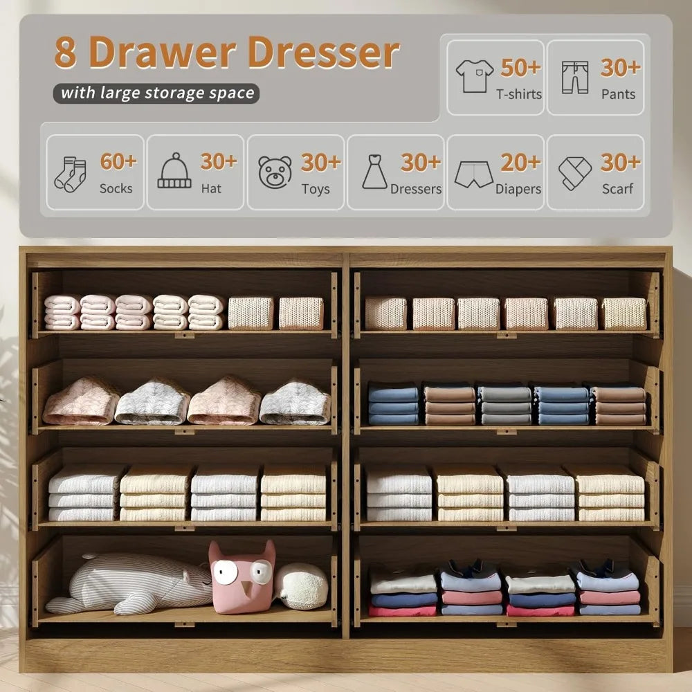 Sleek Storage Dresser