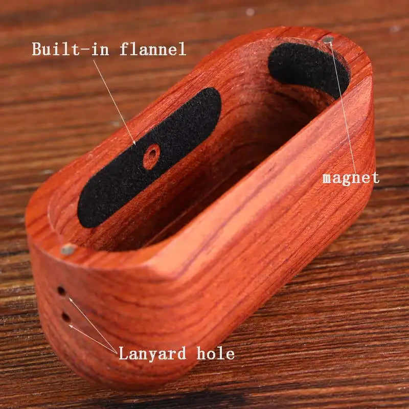 Stylish Wooden AirPods Case