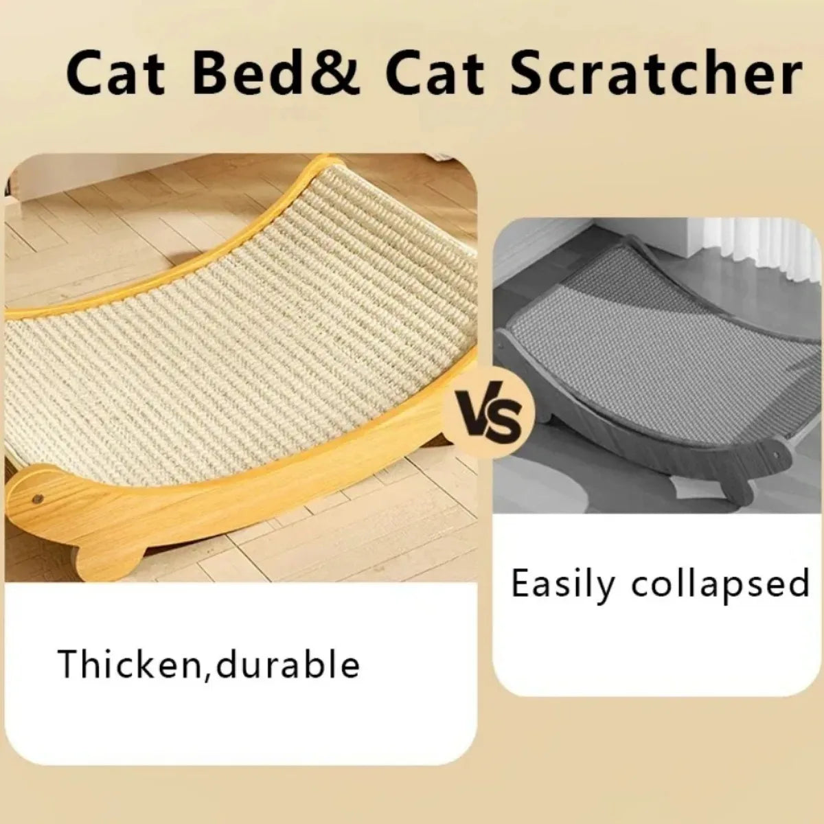 Cozy Cat Scratch and Nap Pad