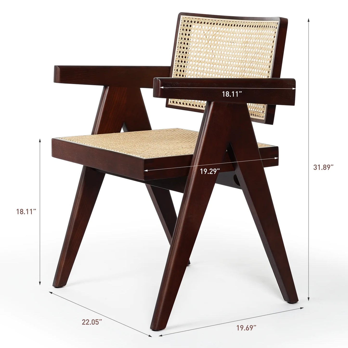 Chic Rattan Dining Chair
