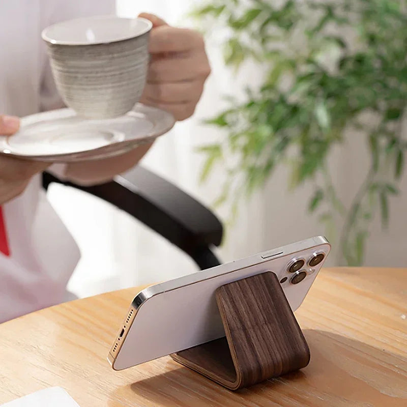 Solid Wood Phone Stand