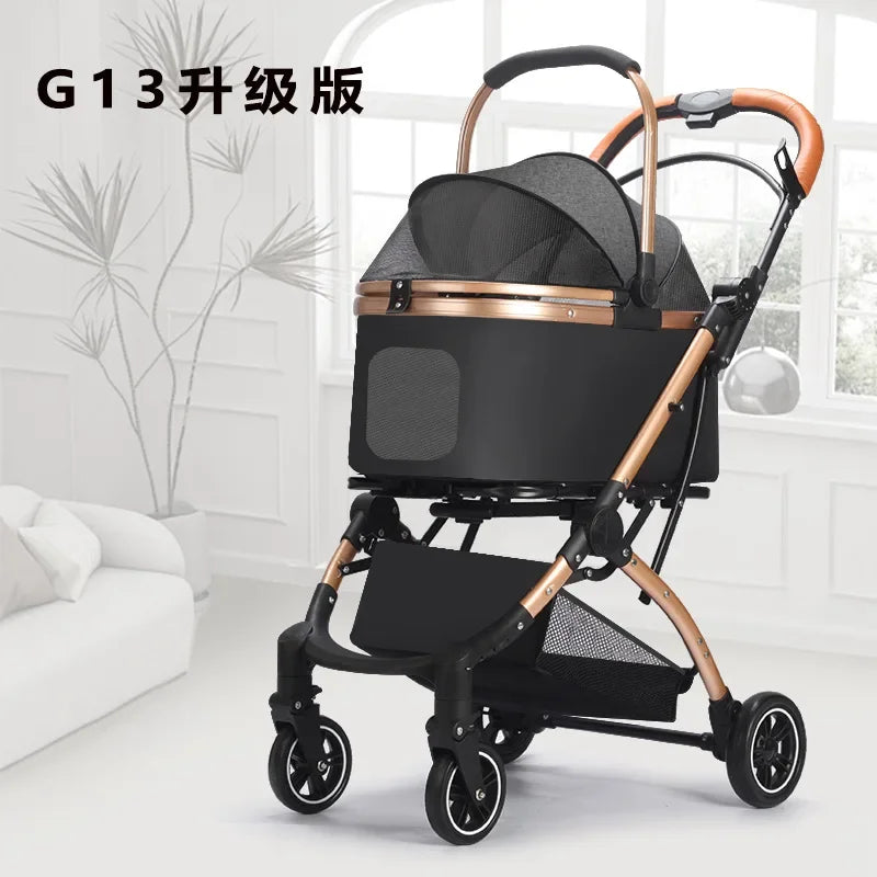 Easy Fold Pet Handcart