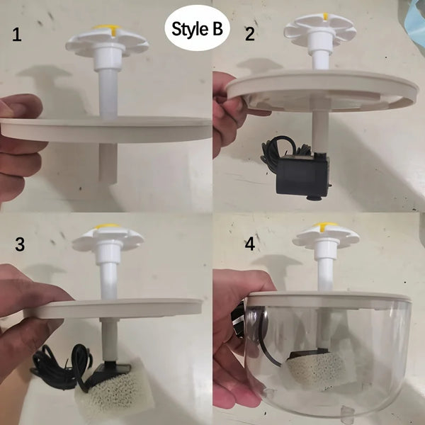 Whisper-Quiet Cat Water Fountain