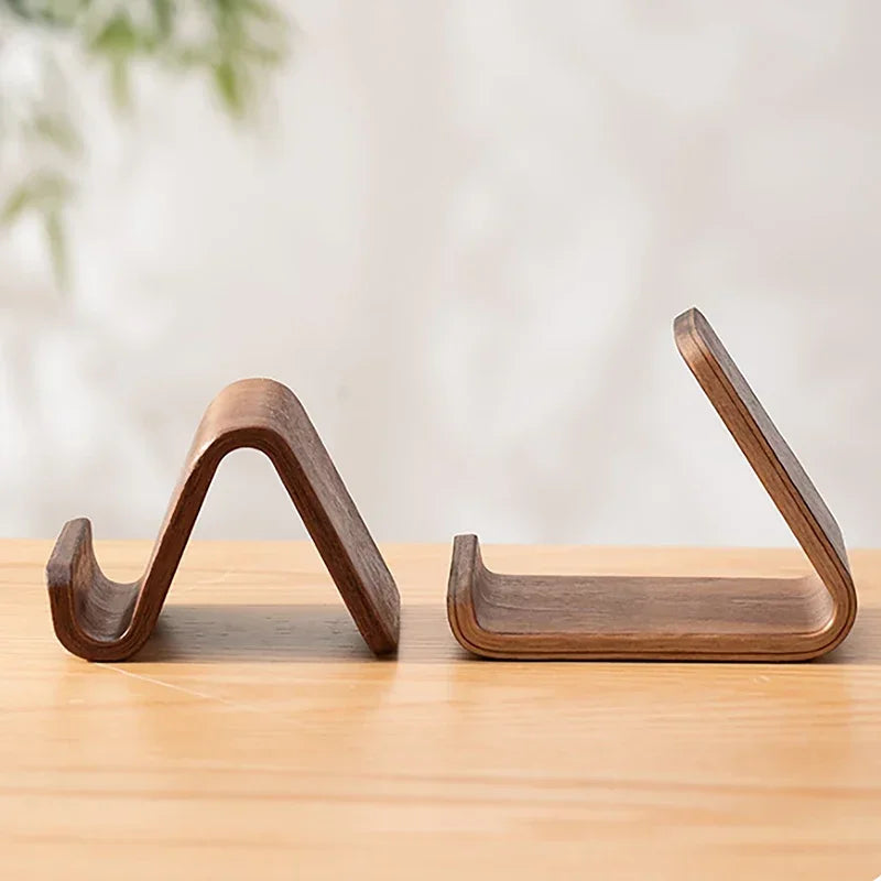 Solid Wood Phone Stand
