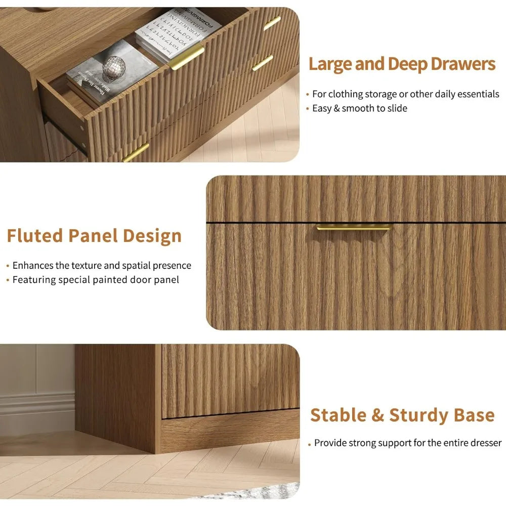 Sleek Storage Dresser