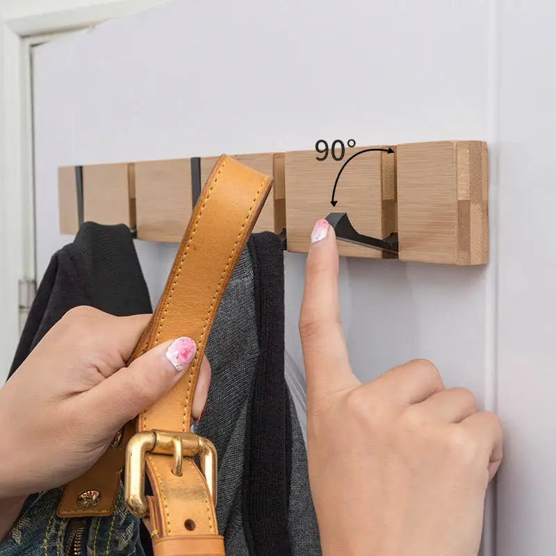 Bamboo Wall Key Hanger