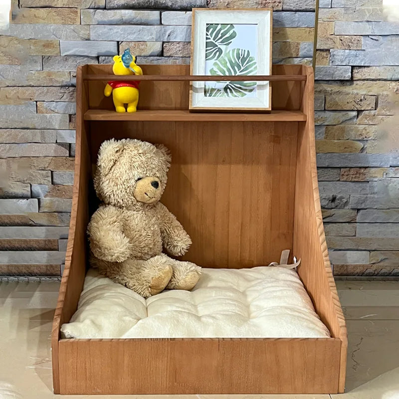 Cozy Wooden Pet Retreat