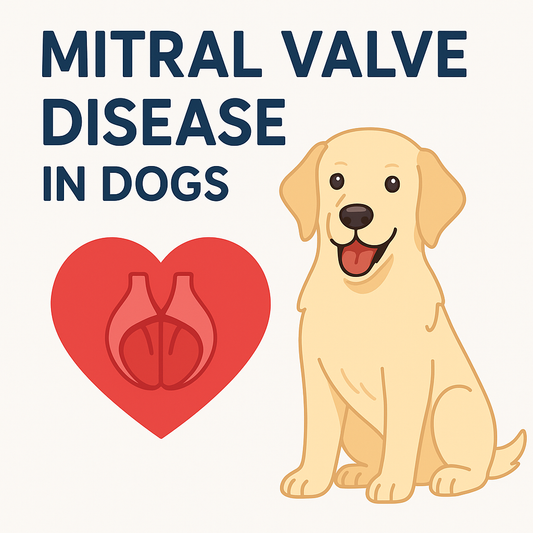 ❤️ Mitral Valve Disease in Dogs – Symptoms, Causes, and Management Guide