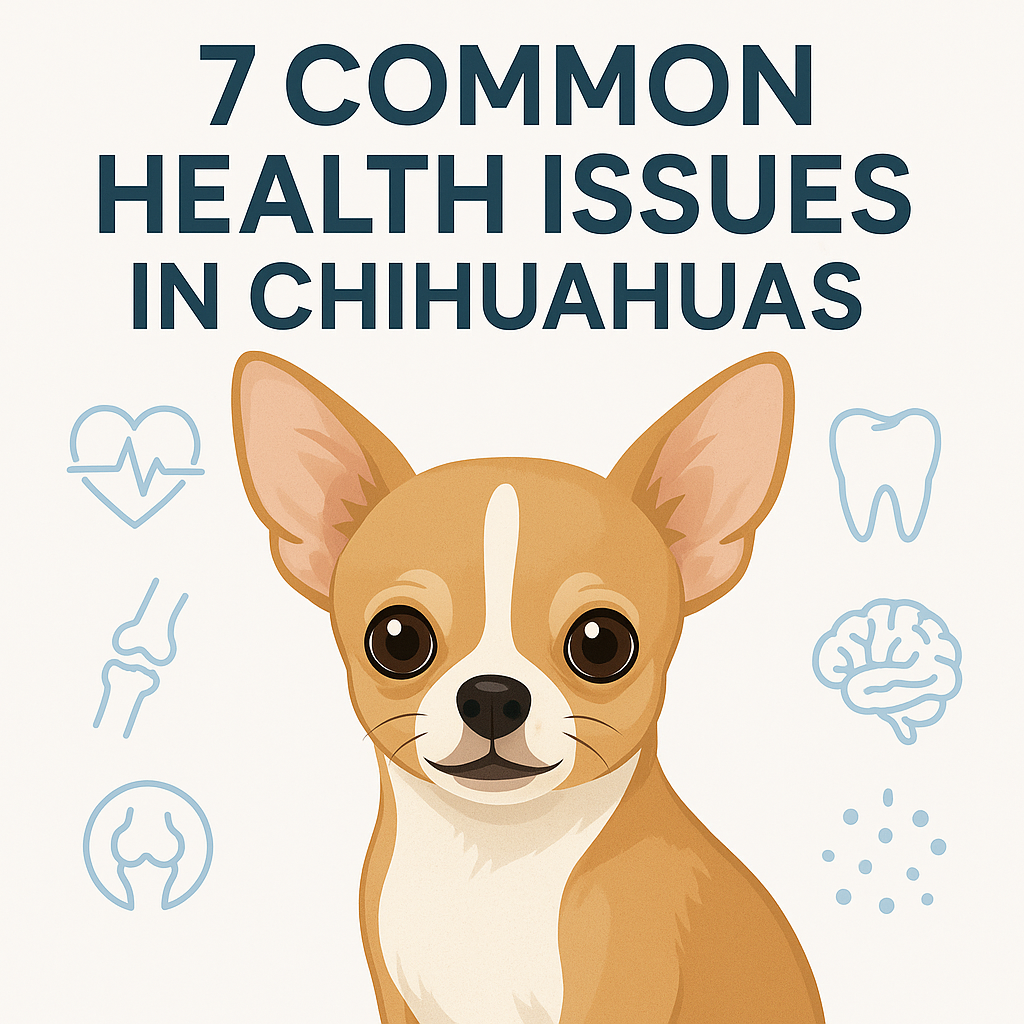 🐶 7 Common Health Issues in Chihuahuas – Prevention and Care Tips for Owners
