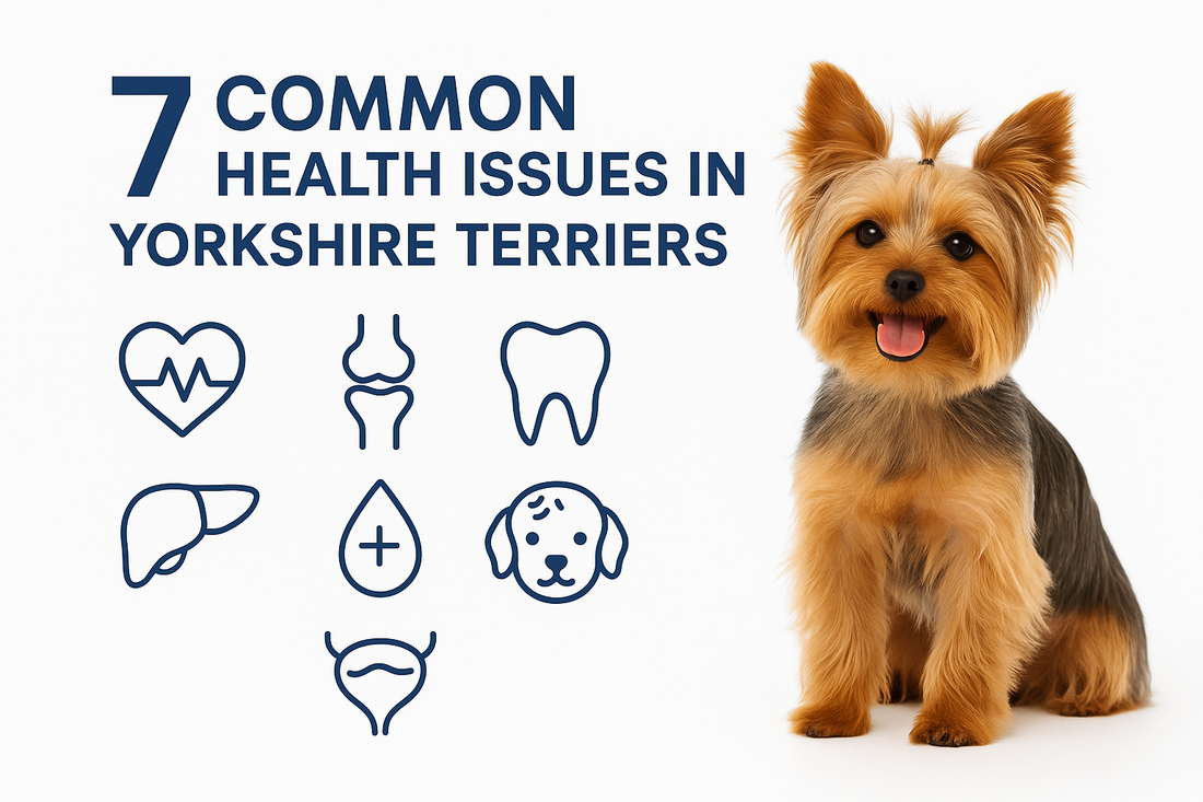 🐶 7 Common Health Issues in Yorkshire Terriers – Prevention and Care Guide