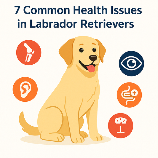 🐶 7 Common Health Issues in Labrador Retrievers – Prevention and Care Guide Energetic and Loyal, But Prone to Specific Health Risks
