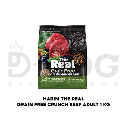 【 HARIM 】1 KG THE REAL CRUNCH GRAIN FREE DOG FOOD