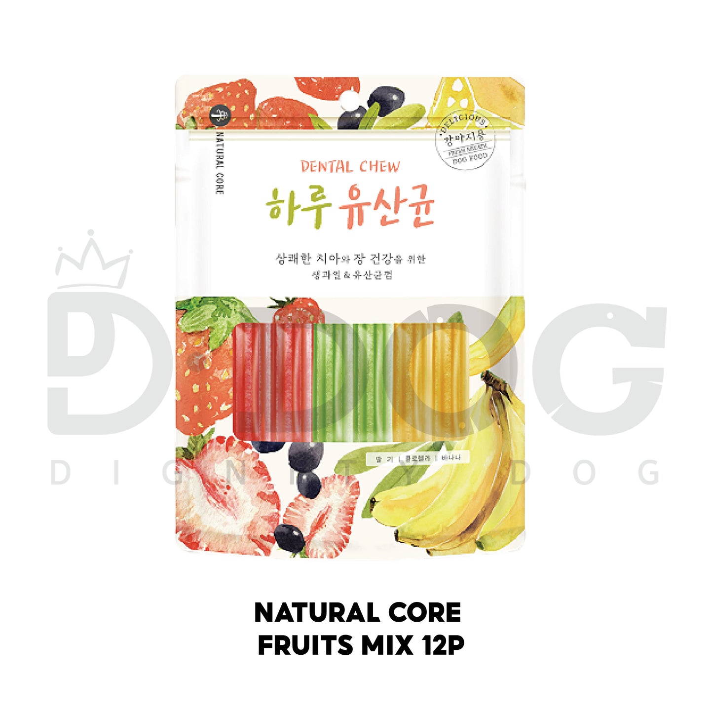【 NATURAL CORE 】 EVERY DENTAL CHEW 12P
