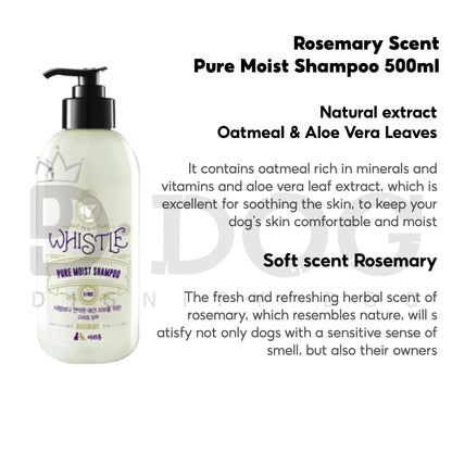 【 WHISTLE 】500ML MEDICAL SHAMPOO 3 TYPES