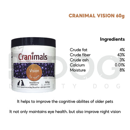 【 CRANIMAL 】 NUTRITION POWDER 60g