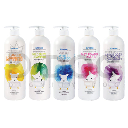 【 FORCANS 】 Large Capacity Dog Shampoo 1000ml