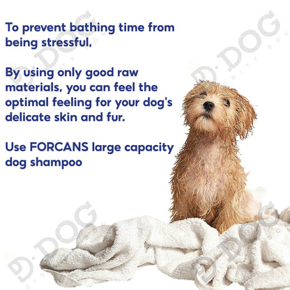 【 FORCANS 】 Large Capacity Dog Shampoo 1000ml