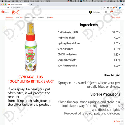 【 SYNERGY LABS 】 DETAL FRESH 4 types