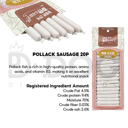 【 HELLO DOGGY 】MINI SAUSAGE 4 TYPES