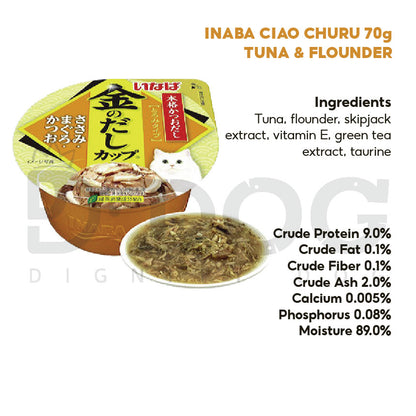 【 INAVA CIAO 】70G CAT WET FOOD TUNA SNACKS