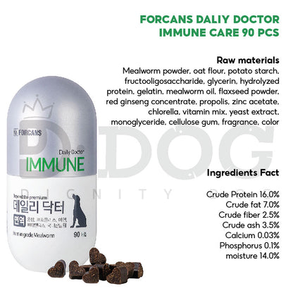 【 FORCANS 】90 TABLETS DAILY DOCTOR 4 TYPES