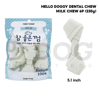 【 HELLO DOGGY 】DENTAL BONE CHEW 5 TYPES