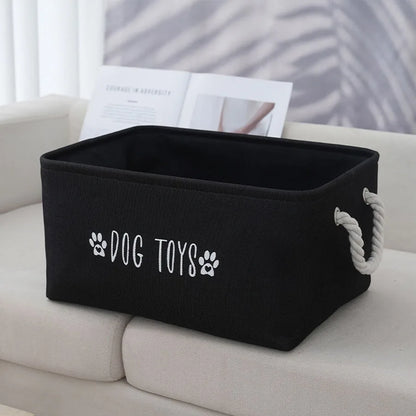 Storage Baskets kids toys organizer Clothes and sundries storage box Laundry Basket Dog Toy Basket Pet Toys Storage Basket