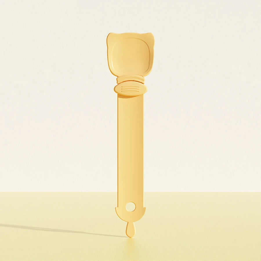 Cute and Convenient Cat Treat Spoons: Easy-Squeeze, One-Handed Feeder, Cat Supplies for Feeding Wet Treats and Supplements
