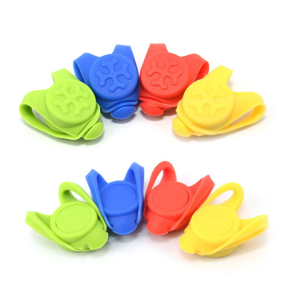 LED Pet Safety Necklace Glowing Pendant for Night Walks