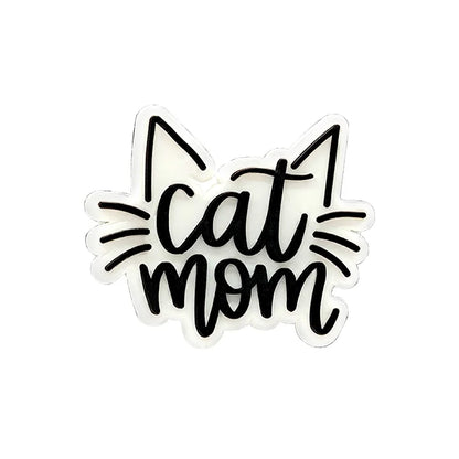 1pcs PVC Cute Cat Shoe Charms Pet Orange Cat Black Cat Shoe Decoration Pins Garden Sandal Accessories for Women Girl Boy