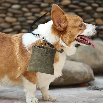 Dog Training Snack Bag Outdoor Travel Dog Food Storage Container Treat Pouch Portable Food Dispenser Bag Durable Pet Accessories