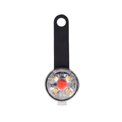 Dogs Collars Anti Loss Pendant Waterproof Safety LED Flashing Light USB Rechargeable Night Safety Luminous Light Pendant For Pet