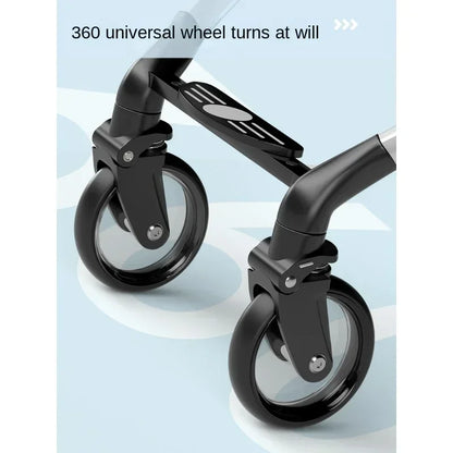 Foldable Pet Stroller for Outdoor Activities, Separable Dog Carrier Trolley for Corgi and Other Medium to Large Dogs