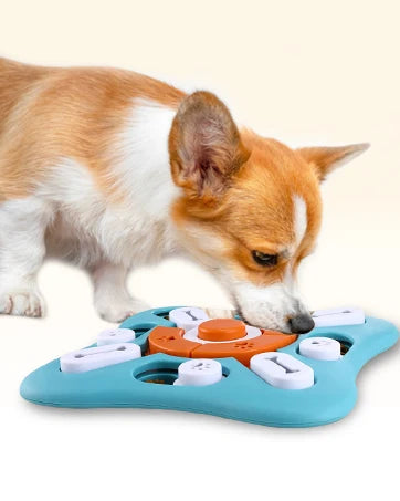 Interactive Dog Treat Puzzle Toys for IQ Training & Mental Stimulating,Fun Slow Feeder,Large Medium Small Dogs Enrichment Toys w