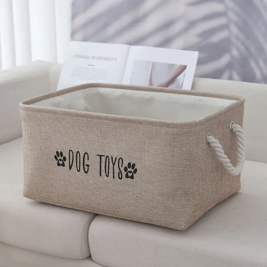 Storage Baskets kids toys organizer Clothes and sundries storage box Laundry Basket Dog Toy Basket Pet Toys Storage Basket