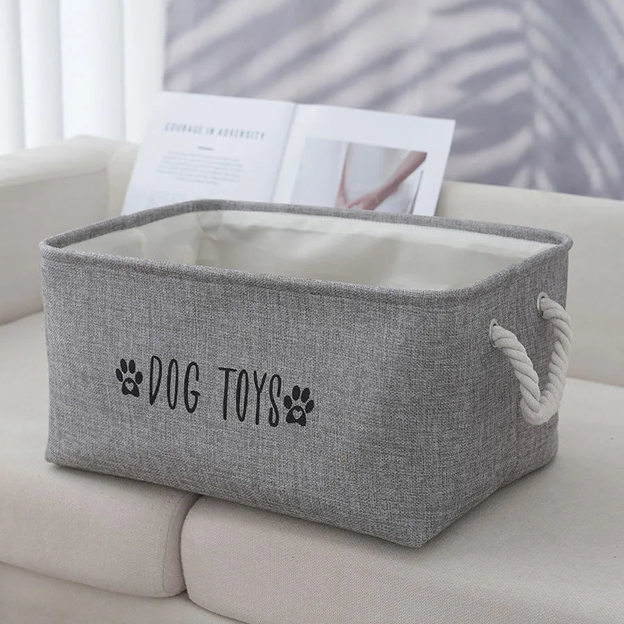 Storage Baskets kids toys organizer Clothes and sundries storage box Laundry Basket Dog Toy Basket Pet Toys Storage Basket