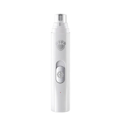 Electric Dog & Cat Nail Grinder - USB Rechargeable Silent Trimmer