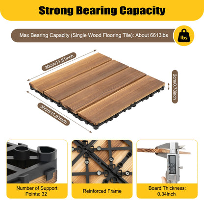 Easy-Peasy Wood Deck Tiles