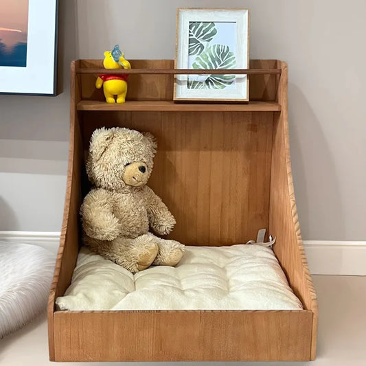Cozy Wooden Pet Retreat