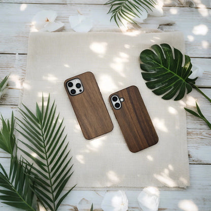 Chic Walnut iPhone Case