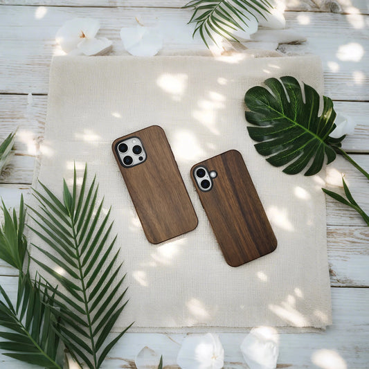 Chic Walnut iPhone Case
