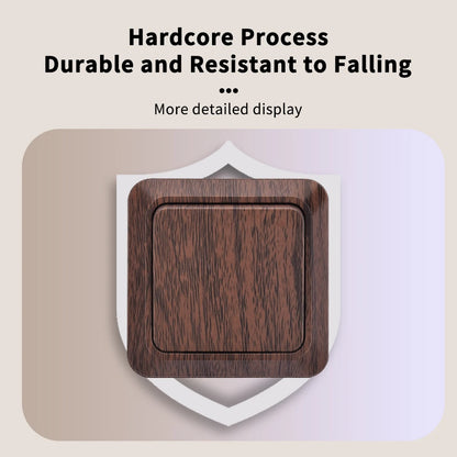 Stylish Wood-Look Light Switch