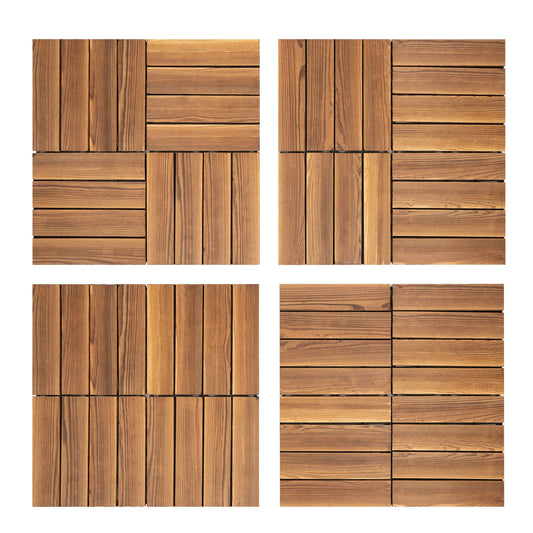 Easy-Peasy Wood Deck Tiles
