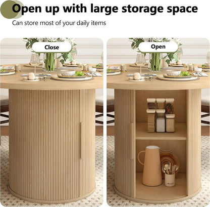 Smart Round Dining Table