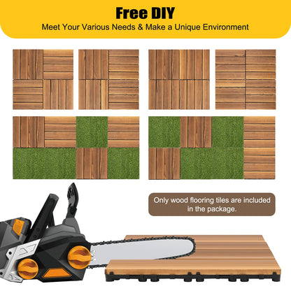 Easy-Peasy Wood Deck Tiles