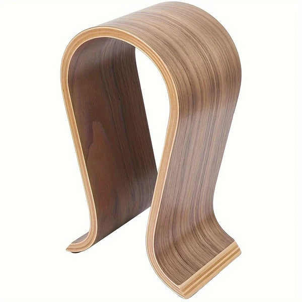 Elegant Wooden Headphone Stand