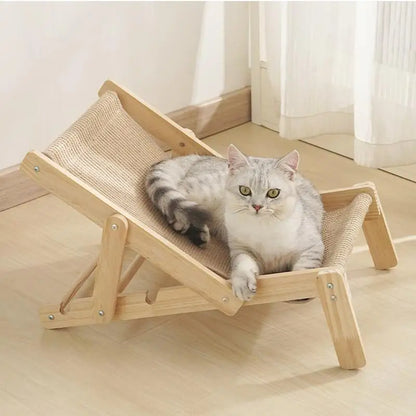 Sisal Beach Chair Cat Lounger